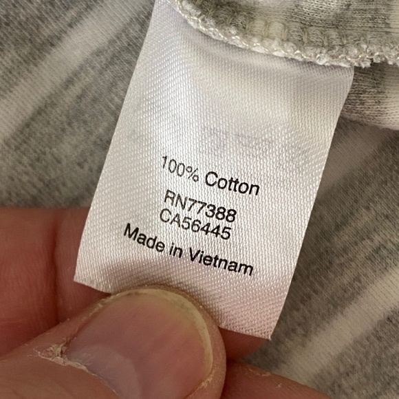 J. Crew Mercantile Women's Stripe 3/4 Sleeve Bell Cuff 100%‎ Cotton Shirt Medium - Picture 5 of 11